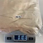 Lulus NWOT women’s peachy orange gray cream flowy halter tied maxi dress XS Photo 11