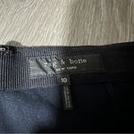 Rag and Bone Navy Blue High Rise Skinny Leg Ankle Pants Size 10 Photo 5