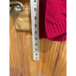 Ralph Lauren Lauren  Red Cable Knit V-Neck Sweater Plus Size 3X Photo 3