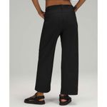 Lululemon NWOT City Sleek 5 Pocket Wide Leg High Rise 7/8 Pants Black 28 Photo 1