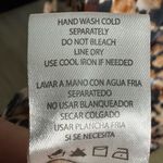 Nicole Miller Flared Leopard Print Wrap Midi/ Maxi Dress. Size Small Photo 10