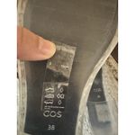 COS Cut Out Jelly Ballet Flat Sandals Women’s Sz 7/38 Clear Photo 6