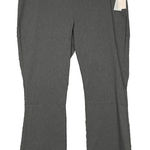Nanette Lepore Nanette  Pants Womens XL Grey Heather Knit Pull On Flat Front. NWT Photo 0