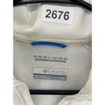 Columbia Women's Fleece Solid White Full Zip High Neck Long Sleeve Small Photo 10