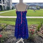 Lilly Pulitzer  Vibrant Blue and Pink Lace Camella Midi Dress Photo 4