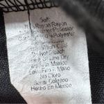 Mikey & Joey Jersey Knit Cap Sleeve Midi Sheath Dress Charcoal Grey Medium Photo 8