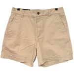 Gap NWT, Girlfriend Khaki Shorts High Rise 5" Inseam, Sz 12 Photo 2