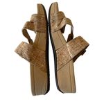 Vionic  Pacific Rio Cork Adjustable Gold Buckle Comfort Slide Sandals Sz 9 Shoes Photo 5