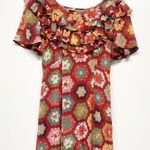 Urban Outfitters Coraline Patchwork Floral Ruffle Maxi Dress Photo 2