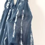 ZARA Navy Tie Dye Halter Mini Dress Size XS Photo 14