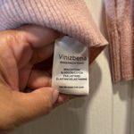 Ears Designed in Italy Pink Sweater Super Mom Super Baby Size XL EUC Photo 4