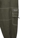 Rachel Paige Pants Womens Sz XL Green Cargo Contrast Stitch Utility Joggers Y2K Photo 1