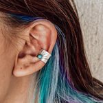 Turquoise Ear Cuff Blue Photo 0
