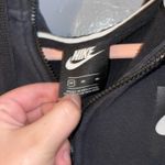Nike Men’s black Air zip up hoodie Size Medium Photo 2