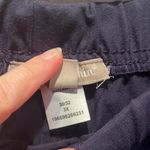 Woman Within  3X Navy Snap Trim Pull on Leggings Photo 8