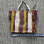 Urban Outfitters  Serena Mesh Tote Bag- Striped canvas tote Photo 5