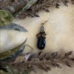 NWT Blue Kyanite + Labradorite + Amethyst + Blue Topaz Silver Pendant * Photo 0