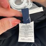 J.Crew  Black Ruched Bandeau One Piece Swimsuit Size M Photo 3