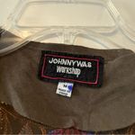 Johnny Was Workshop 100% Suede Embroidered Eyelet Detail Duster Jacket Sz Medium Photo 2