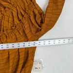 Free People Glazed Ginger Square Neck Cropped Blouse Long Sleeve Women Size S Photo 1