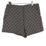 Alythea  Black & White High Rise Shorts Size Large Photo 0