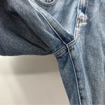 PacSun Mom High Rise Light Wash Distressed Straight Leg Cropped Jeans Size 25 Photo 4