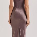 House Of CB  size M D-DD ‘Persephone’ Smoke Strapless Corset Maxi Dress Photo 1