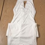 Women’s Sexy Coco Avante Ribbed Dress Stretchy Soft Liteweight White Size Large Photo 4