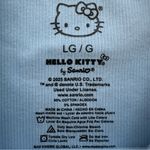 Hello Kitty  Light Blue and Red Womens Tank Top Size L New Photo 1