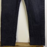 AGOLDE Criss Cross High Waist Jeans 29 Womens Black Shambles Cotton Frayed Photo 4