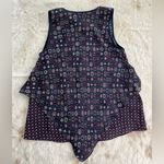 Derek Lam 10 Crosby Bandana Print Sleeveless Silk Blouse Blue Size 2 Photo 7