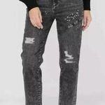 Karl Lagerfeld NWT  The Cannes Straight Leg Rhinestone Jean Photo 0