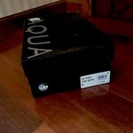 AQUA “DION” HALF D'ORSAY PINK NEON PATENT HEELS 8 Photo 8