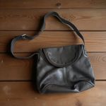 HYPE Brown Leather Zip Satchel Crossbody Bag Photo 0