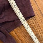 Lilla P purple cotton short sleeve tie detail shirt Small Purple Photo 4