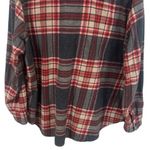 Old Navy  The Boyfriend Shirt Long Sleeve Button Up Cozy Cabincore Holiday L Photo 6