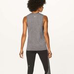 Lululemon Box It Out Tank Heathered Grey Size 6 Gym Muscle Tank Relaxed Fit Photo 2