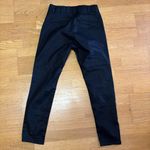 Flog Dafna Black Preppy Quiet Luxury Career Pinstripe Pull On Ankle Pants 30 Photo 3