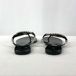 Jack Rogers Georgica Jelly Plastic Flip Flop Sandal in Black White Size 10 Photo 5