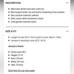 Princess Polly Trevina Denim Mini Skirt Mid Wash Photo 4