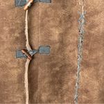 Baby Phat  Penny Lane Y2K VTG Tan Toggle Coat faux suede Sherpa Embroidered XL Photo 9