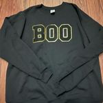 Hanes Womens XL BOO Halloween sweatshirt Photo 0