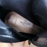 Valentino Garavani Valentino • Stretch-Suede Sock Boots ankle booties block heeled zip leather Photo 4