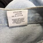 Vintage 1980s faux Leather Fringe High Rise Jeans‎ Size 24 Photo 5