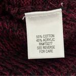 Dana Buchman  Red and Black Loose Fit Sweater Size XL NWT Photo 8