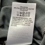 Lucky Brand Gray V-Neck Peplum Elastic Waist Top Size Small Photo 3