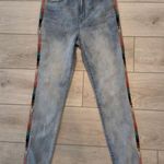 Lascana Size 8 Womens Stone Wash High Pockets with Embroidered Sides Jeans Blue Photo 0