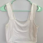 American Eagle Outfitters Tank Top White Size L Photo 0