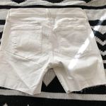 Old Navy Low rise  rockstar denim jean shorts with frayed raw hem. Photo 1