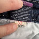 Vigoss Size 30 Jeans Kendra Boot Cut Off Cropped Classic Fit Embroiderd Pocket Photo 12